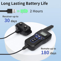 Rechargeable Auto Anti-Aboiement Collier D'arrêt Choc Électrique Chien Télécommande Chien Aboiement Collier De Formation