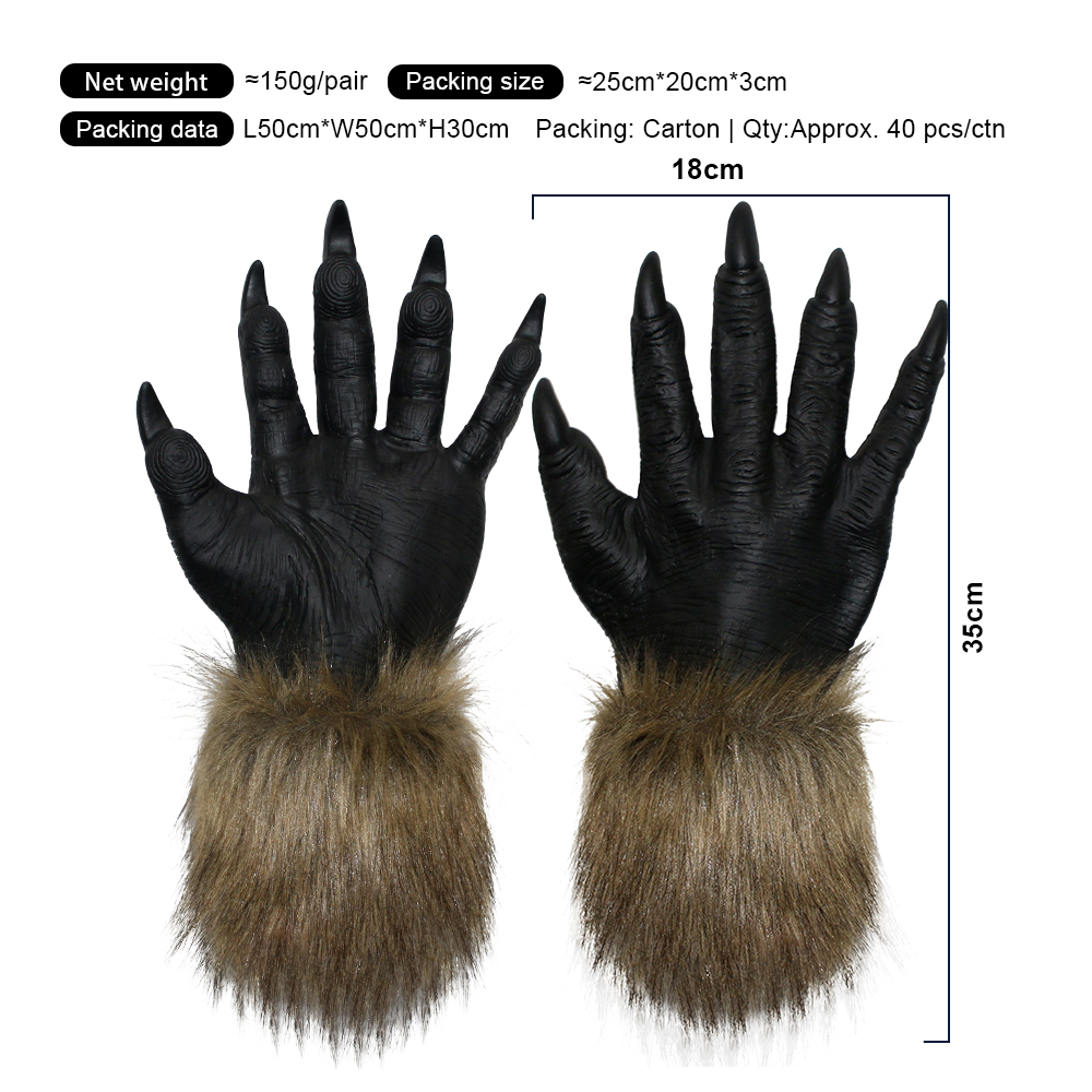 Guanto del lupo nero