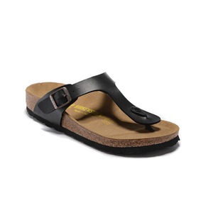 Sandalias de Moda para Mujer Birk Gizeh con Forro Transpirable, Color Negro Mate, Diseño Ergonómico y Anatómico, Sandalias de Playa - Product Image 1