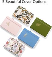 A6 japonais-coréen lin coton livre à main broderie irrégulière imprimé cahier tissu Super épais 100% demi fil vierge couture