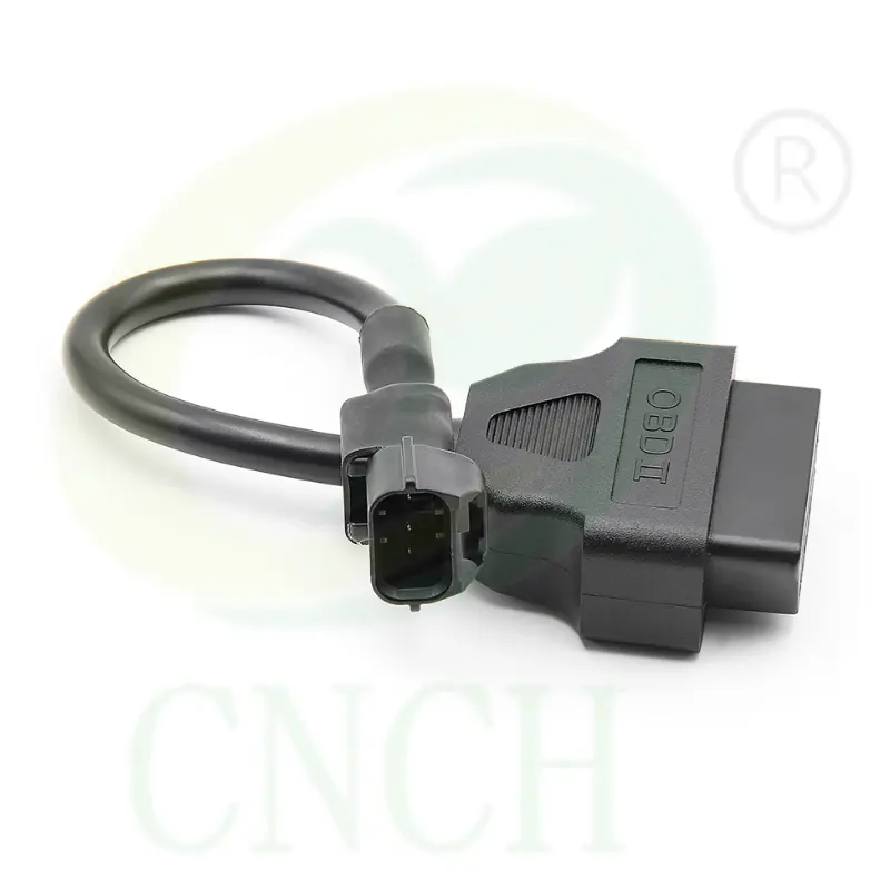 OBD2 to 3 Pin Plug Adaptor for KYMCO KAWASAKI Motorcycle diagnostic wiring harness