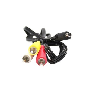 Câble AV semi-circulaire 10P vers 3 RCA pour système audio-vidéo de caméra <span class=keywords><strong>Sony</strong></span> VMC-15FS 30FS - Product Image 4