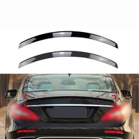 Hayon arrière en ABS noir brillant et motif carbone pour Mercedes Benz CLS-Class C218 berline CLS260 CLS300 2011-2017