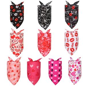 Pañuelos Triangulares de Polialgodón para Perros al por Mayor, Accesorios para Mascotas para el Día de San Valentín - Product Image 2
