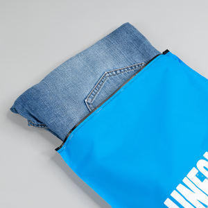Custom Own Logo Blue Plastic Zip <b>Packing</b> <b>Bag</b> for <b>Clothing</b> <b>Packing</b> Frosted Biodegradable Plastic Zipper <b>Bag</b> Packaging - Product Image 6