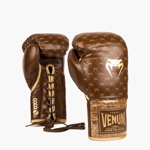 Gants de boxe professionnels en cuir de vachette For Venom COCOMONOGRAM pour entraînement Sanda, Muay Thai, Free Fighting, 8oz 10oz 12oz - Product Image 1