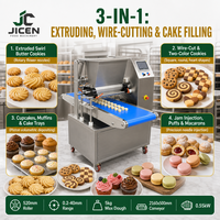 Machine à garnir les gâteaux multifonctionnelle et équipement de cuisson tout-en-un pour macarons et biscuits au chocolat