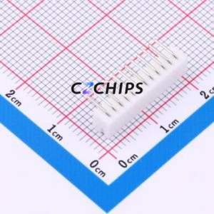 WAFER-ZH1.5-12PWZ Wire-to-Board Pin Header Bent Lead Through Hole,P=1.5mm Connector 1x12P 1.5mm Right Angle Insert ZH - Product Image 2
