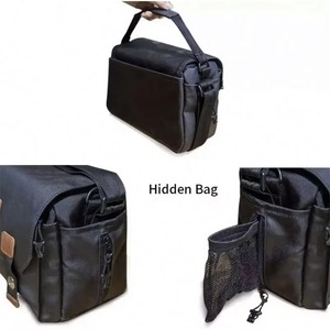 Sac à dos pour appareil photo en polyester durable, portable, imperméable, écologique, pour voyages et randonnées, compatible avec les appareils photo reflex numériques, fabriqué en usine BSCI. - Product Image 4