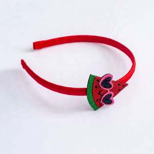 Girl Princess Glitter Hair Accessories Children's Birthday Cartoon Pineapple <b>Headband</b> Cute Sequins Fruit Hairbands - Product Image 2