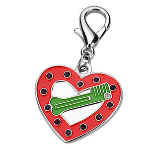 Accesorio de Letra Dorada sin Níquel, Charm con Logotipo de Marca para Bolsos de Cuero y Prendas de Vestir - Product Image 5