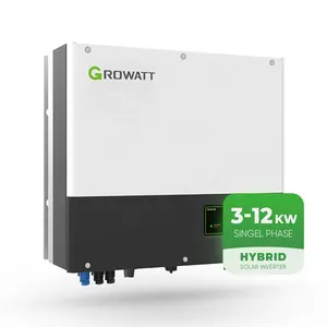 Growatt SPH 10000TL3 48v 220v 10kva 20kva电池供电的三相混合太阳能逆变器