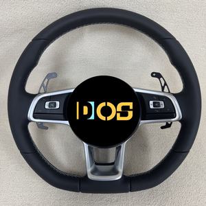 Volante Deportivo Personalizado de Fibra de Carbono y Alcántara para Volkswagen VW <span class=keywords><strong>Gti</strong></span> Golf 5 6 7 MK6 MK7 <span class=keywords><strong>MK8</strong></span> Jetta Passat MK5 MT <span class=keywords><strong>GTI</strong></span> - Product Image 4