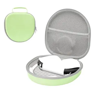 Casing wadah tahan air, tas penyimpanan headphone profesional anti guncangan wadah keras untuk airpods max