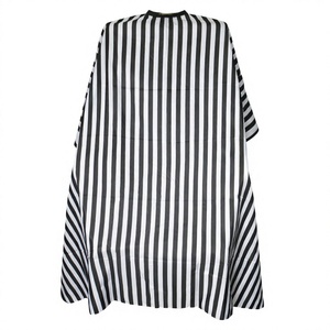 1 Cape de Barbier Rotative à Motifs Confortable Marque JD pour la Coupe de Cheveux (Noir Blanc) - Product Image 3