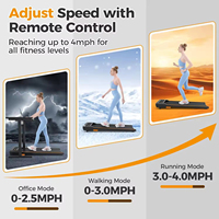 Tapis de course 5 couches robuste avec écran LED, idéal pour l'entraînement cardio à domicile, personnalisable (ODM/OEM) avec logo