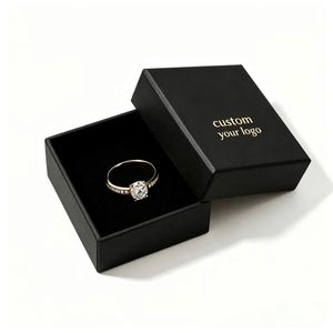 FX Luxury Custom Logo Recyclable Jewelry <b>Gift</b> Packaging Rigid <b>Box</b> Aluminum Foil Lid Velvet Insert Magnetic Closure <b>for</b> <b>Necklace</b> - Product Image 5