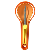 Halloween 3-In-1 Nestpompoengereedschap Set Groenten Fruit Decoratie Carvers Uitholling Kits