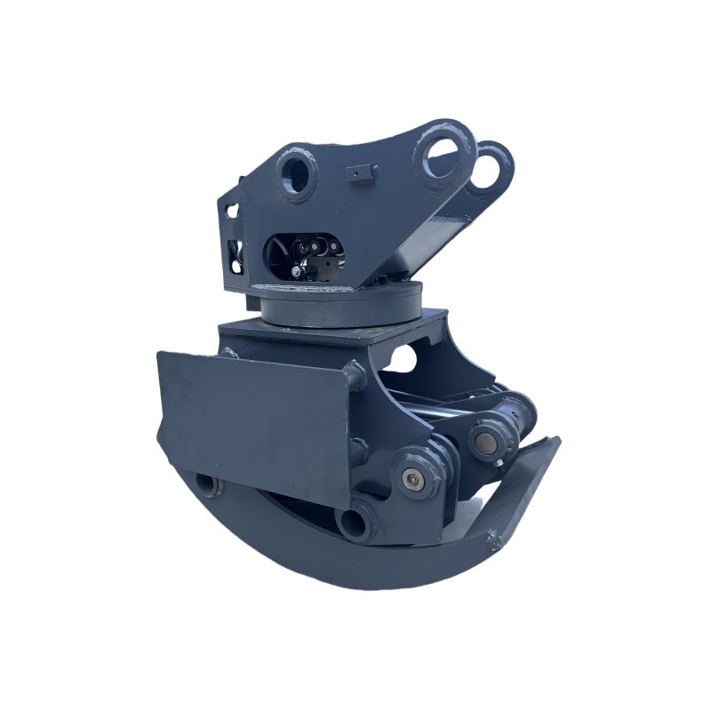 Excavator Attachment Log Grapple Mechanical Control Rotary Gear Core ...