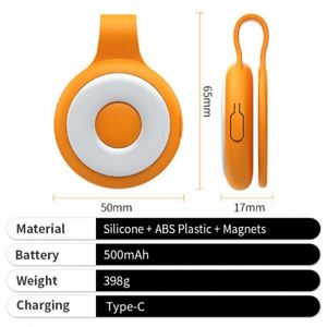 Linterna LED para Teléfono con Llavero, Personalizable, 6 Colores, 3 Modos de Iluminación, Carga USB, para Exteriores, Venta al Por Mayor - Product Image 3