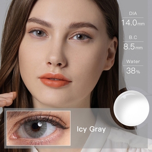 무료 샘플 마지스터 퀸 아이시 그레이 처방전 파워 콘택트 렌즈 아이 콘택트 렌즈 렌즈 렌즈 드 컨택 엔 그로스 렌틸라 - Product Image 6