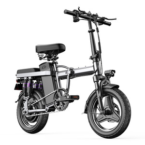 Vélo électrique pliable, design ultra léger, 48V 10Ah Lithium, moteur 400W, vitesse 30 km/h, vélo électrique pliable <span class=keywords><strong>compact</strong></span> et portable - Product Image 2
