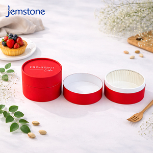 Custom Recyclable Heat Resistant Baking Cake Dessert Kraft <b>Cardboard</b> Cylinder Packaging Luxury Food Grade Cheesecake Paper <b>Tube</b> - Product Image 5