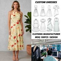 Fabricant de robes sur mesure pour femmes, conception et fabrication de vêtements sur mesure, usine OEM, de la conception à la création d'échantillons, commande en gros