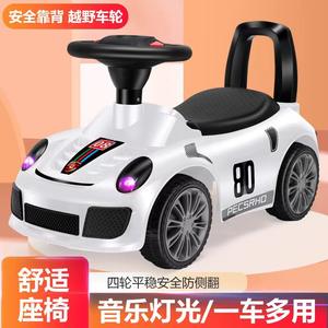 รถของเล่นเด็ก Pecsrho สำหรับเด็กอายุ 1-3 ปี ทำจากพลาสติก พร้อมพวงมาลัยและที่จับสำหรับเข็น สีแดง - Product Image 3