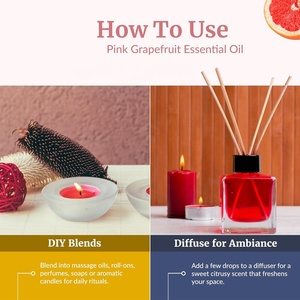 Huiles Essentielles Biologiques en Gros, Huile Essentielle de Pamplemousse 100% Pure, Huile Essentielle Parfumée, Huiles Essentielles Naturelles, Huile de Pamplemousse - Product Image 3
