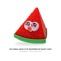 Promotieartikelen Schattige Watermeloen Schakelaar Nachtlampje Kinderkamer, Cartoon Fruitlamp Individuele Kleurenverpakking Party Favoren
