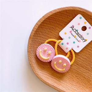 Accessori per ragazze bambini colorati Doodle Flower Hair Ties For Kids Set Bekyoot elastici per capelli per bambini Pigtail - Product Image 3