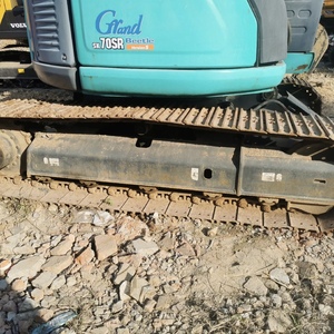 Pelle sur chenilles Kobelco Sk70 d'occasion 7 tonnes mini pelleteuse de marque japonaise Kobelco SK70sr d'occasion à vendre - Product Image 6