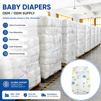 Échantillon Gratuit Couches Bébé de Haute Qualité en Balles Fabricants de Couches Jetables de Grade A en Chine Marque Privée OEM