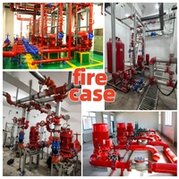 Ensemble de pompe de moteur diesel d'incendie personnalisé en usine 750GPM350GPM500GPM 8bar 12bar pompe électrique pompe jockey Certification CE