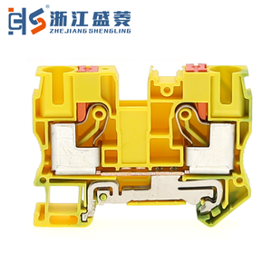 ELYC PT2.5 2.5mm Wire Cable Spring Strip Plug-in AWG24-12 4-Pole Copper Quick Lock <strong>Terminal</strong> Block <strong>Connector</strong> 32A Max - Product Image 5