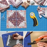 Tapis de couture auto-cicatrisant 3 couches 5 couches Planche à découper pour quilting Hobby Tissu Scrapbooking Arts Crafts Mat