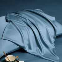 Personnalisation en usine ensemble de taies d'oreiller en soie de Satin de mûrier pour la maison hôtel ensemble cadeau de chambre élégante oreillers en soie de qualité supérieure