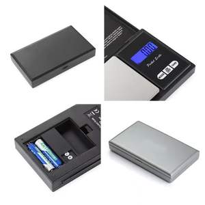 휴대용 미니 디지털 LCD 전자 저울 정밀 계량 기계 포켓 용 휴대용 스틸 체중계 - Product Image 3