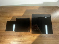 Présentoir de nourriture en acrylique blanc de qualité supérieure Cubes de rehausseurs de buffet modernes Style contemporain écologique