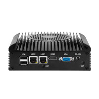 PC industriel CWWK i3 i5 i7, mini PC pare-feu, 2x RTL8111H 1GBE LAN, 2x RS232 COM, DDR4, HD+VGA, MIC, ordinateur industriel