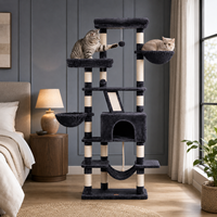 Arbre à chat multi-niveaux populaire pour appartement, directement de l'usine