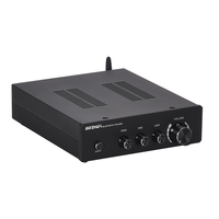 Amplificateur audio haute puissance BRZHIFI 3255-A 300W*2, BT 5.0, amplificateur numérique de classe D, stéréo HiFi, amplificateur de cinéma maison