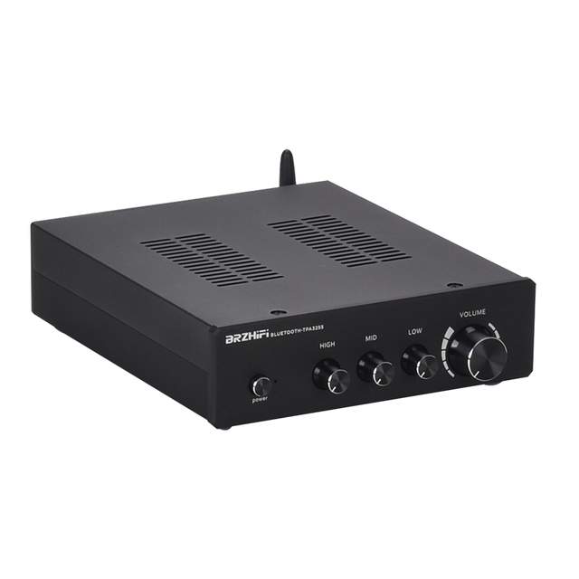 BRZHIFI 3255-A 300W*2 Audio High Power Amplifier BT 5.0 Amplificador Digital Amp Class D Stereo Hifi Home Theater Amp