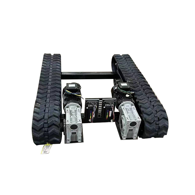 Hot Commodity Remote Control Underwater Car Crawler Mobile Robot Rubber Track Chassis