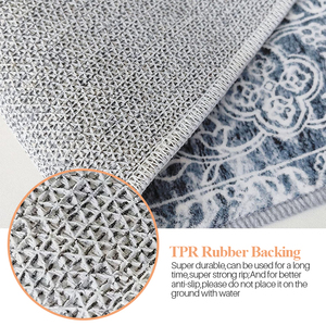 Bán Buôn Tùy Chỉnh Hiện Đại Dễ Dàng Để Làm Sạch Có Thể Giặt Thảm Non-Slip Lớn Thảm Cho Gia Đình Thảm Thảm Mat - Product Image 2