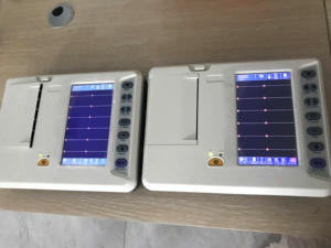 SUN-<span class=keywords><strong>8062</strong></span> Hot Selling Digitales tragbares Tierarzt-EKG/EKG-Gerät 12-Kanal-6-Kanal-EKG-Gerät mit Drucker - Product Image 2