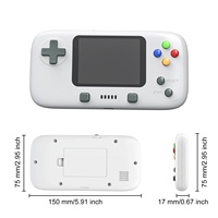 Console de Jeu Portable Éducative pour Enfants, Modèle Rétro Classique 300-en-1 GC76P avec Écran Couleur, Directement du Fabricant