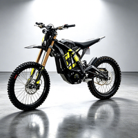 Moto électrique Surron Europe Light Bee X 2026 72v10000w noire, moto tout-terrain électrique
