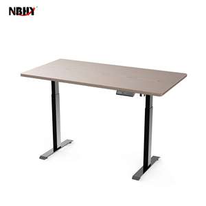 Bureau électrique moderne à moteur unique Cadre de table assis et debout Cadre de bureau debout réglable en hauteur - Product Image 3